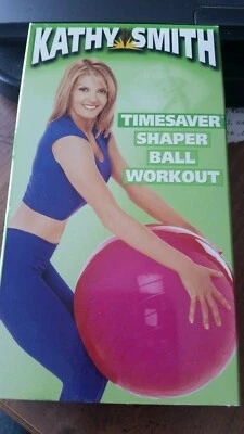 (VHS)KATHY SMITH TIME SHAPER BALL WORKOUT (VINTAGE)-(2000) - Image 1 of 2