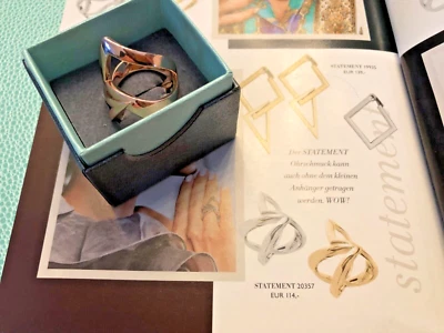 Pierre Lang Ring "Statement", Roségold, Gr. 8, Neu! - Bild 1 von 4