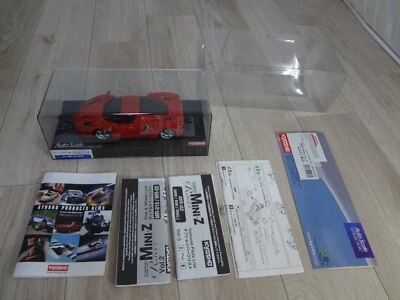 Kyosho MINI-Z Body ENZO Ferrari Test Car Red MZX201T Gloss Coat Rare - Image 1 of 4