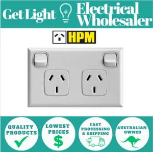 HPM Excel Double GPO Powerpoint XL777WE 10A - Picture 1 of 2