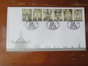 GB (5-2058) 2008 CATEDRALES U/A FDC ST PAULS CHURCHYARD SP/MANO/ESTAMPILLA - Imagen 1 de 1