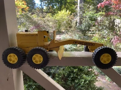 Vintage 1960’s Nylint Ny-Lint Pressed Steel Road Construction Grader - Image 1 of 4