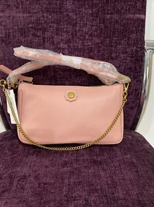 Cath Kidston Small Leather Bag Rrp £115 - Picture 1 of 8