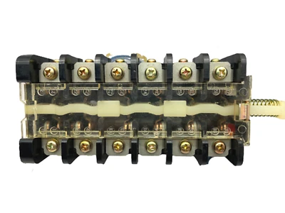 ABB 12 Way 6 Position 6 Gang Terminal Block Screw Barrier Strip - Image 1 of 4