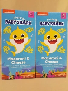 Nickelodeon Pinkfong Baby Shark maccheroni e formaggio 5,5 once scatola lotto di 2 scatole - Foto 1 di 12