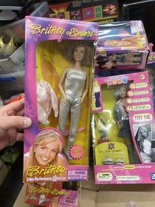 1999 Britney Spears Video Performance Collection Doll Tour Jacket Play Along - Bild 1 von 5
