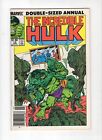 1985 Marvel Comics The Incredible Hulk #14 King Size Annual Double Sized 7.0