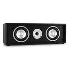 Center Speaker Home Cinema Passive Speaker Monitor Audio Bookshelf 76 W Black