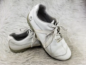 FOOTJOY M-Project 95608 White Golf Casual Shoes Size 8 - Picture 1 of 6