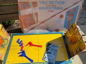 Vintage 50’s Tudor Tru-Action Electric Basketball Game Metal Board Hobby - Picture 1 of 11