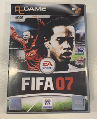 FIFA 07 PC DVD ROM GAME WITH MANUAL - EA SPORTS - PRE OWNED - Image 1 of 4