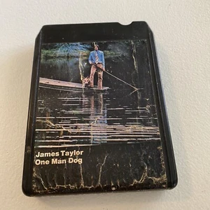 James Taylor One Man Dog Vintage 8 Track Tape Pre-owned Easy Listening Blues - Foto 1 di 6