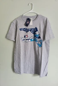Camiseta gris de 24' de las Grandes Ligas de Béisbol XL mercancía majestuosa nueva con etiquetas - Imagen 1 de 4