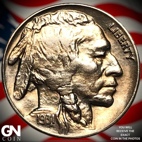 1931 S Buffalo Nickel Q6073 Cover
