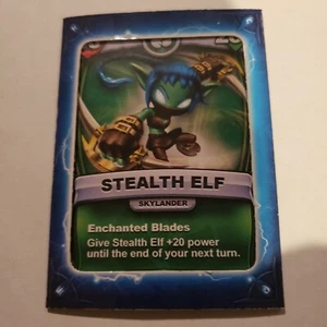 SKYLANDERS BATTLECAST CHARACTER CARDS, STEALTH ELF #60 SKYLANDER CARD, NEW - Picture 1 of 1