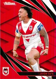 2024 St George Illawarra Dragons NRL TLA Traders Card - Jaydn Su'a - Bild 1 von 3