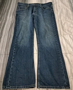 Levi's 527 Denim Jeans Blue 36x32 Smoke-Free Home Mid-Rise - Picture 1 of 7