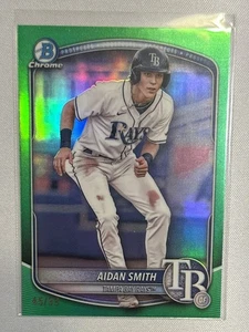 2025 Aidan Smith Green Refractor Bowman Chrome Baseball [#BCP-81][45/99] - Bild 1 von 2
