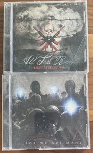 Set of 2 ALL THAT REMAINS CDs - A War You Cannot Win / For We Are Many - Picture 1 of 4