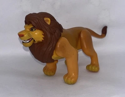 Vintage Disney Mattel The Lion King Fighting Action Adult Simba Figure - Image 1 of 3