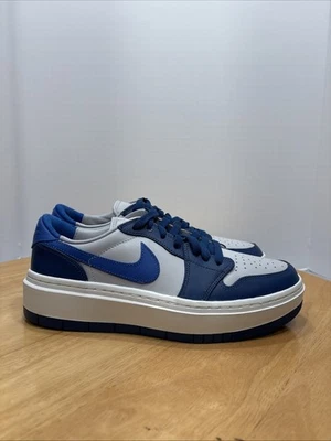 NIKE AIR JORDAN WOMENS 1 ELEVATE LOW FRENCH BLUE-SPORT BLUE SZ 10 DH7004-400 - Image 1 of 4