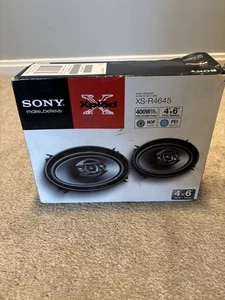 Sony XS-R4645 4" x 6" 200 Watts Max XSR Series 4-Way 4 ohm Car Audio Coaxial ... - Picture 1 of 6