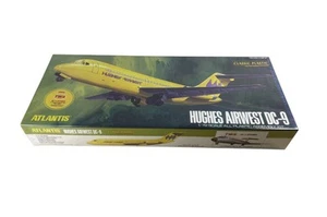 Atlantis AMC-6004 Hughes Airwest DC-9 Airplane Model Kit 1/72 SEALED VINTAGE - Picture 1 of 2