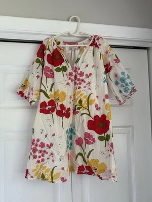 Pink Chicken Kids Dress 7Y Floral Swim Beach Coverup Feminine - Image 1 of 4