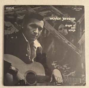 Waylon Jennings-Singer of Sad Songs “Sealed” 1970 RCA Dynagroove-NEW Old Stock- - Picture 1 of 5