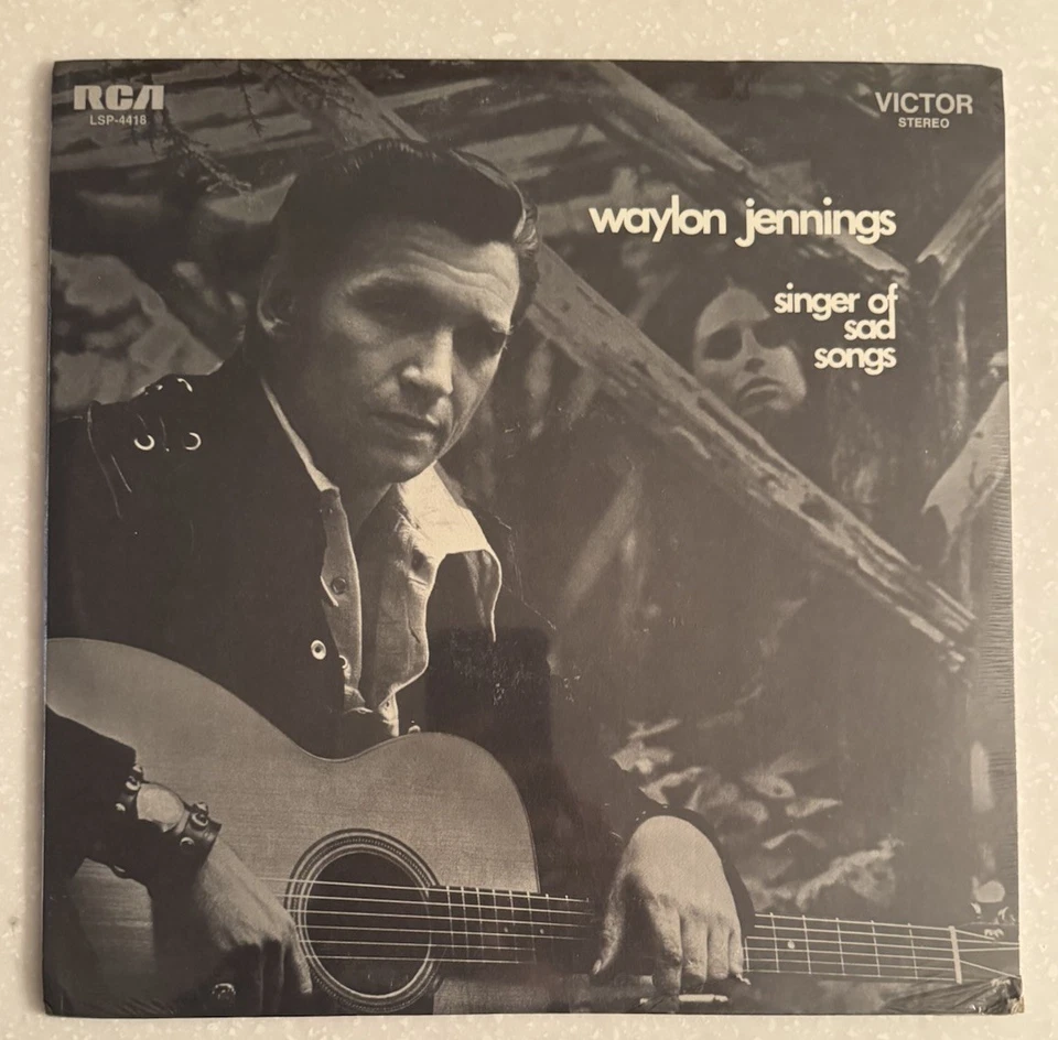 Waylon Jennings-Singer of Sad Songs “Sealed” 1970 RCA Dynagroove-NEW Old Stock- - Image 1 of 4