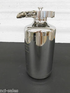USED EAGLE STAINLESS STEEL  2 LITER BOTTLE PS-12F WITH CAP & CLAMP - Picture 1 of 2