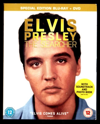 ELVIS PRESLEY the searcher blu ray dvd photo book cd soundtrack & slip as new - Image 1 of 2