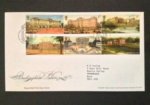 GB 2014 Buckingham Palace Set on Typed Address First Day Cover, London SW1 S/H/S - Bild 1 von 1