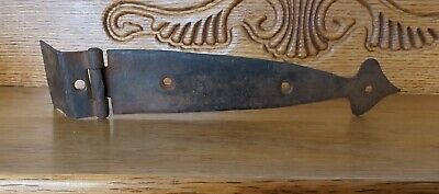 Antique 1800’s Barn Chest Or Door Strap Hinge Hand Wrought Cast Iron • 32.95$