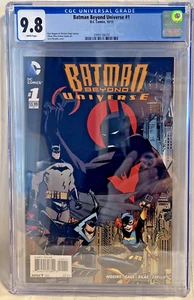 Batman Beyond Universe #1 CGC 9.8 2013 White Pages DC Comics None higher - Picture 1 of 4