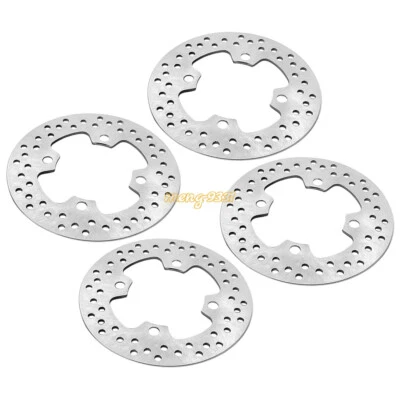 4 piezas rotores de disco de freno delanteros y traseros para Kawasaki Mule PROFXT KAF820 2015-2023 Foto 1 de 4