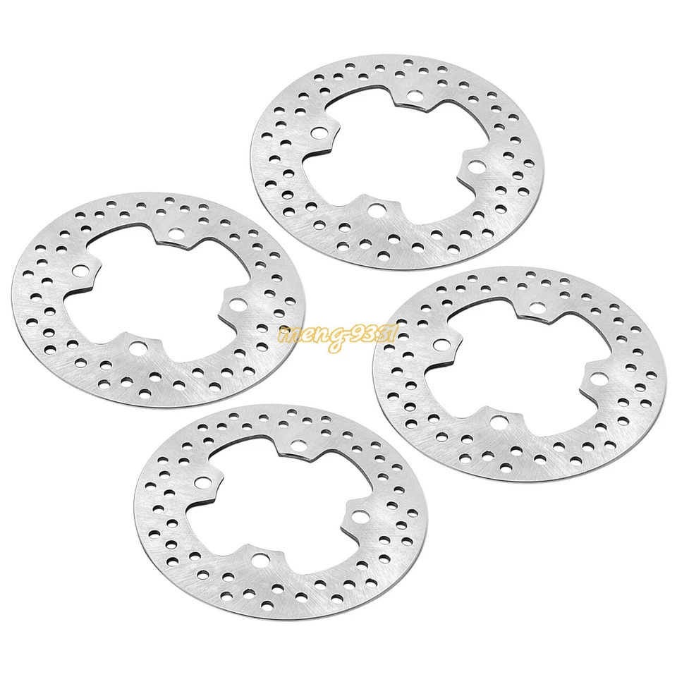 4 piezas rotores de disco de freno delanteros y traseros para Kawasaki Mule PROFXT KAF820 2015-2023 Foto 1 de 4