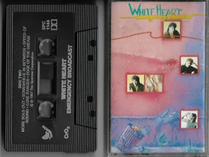 White Heart - Emergency Broadcast - 1987 Canada Cassette Chrome w/ Dolby HX-Pro - Picture 1 of 4