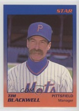 1989 Star Pittsfield Mets Tim Blackwell #24