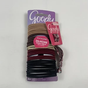 Goody Women Ouchless Braided No Metal Elastic Hair Bands 30Ct - Picture 1 of 3