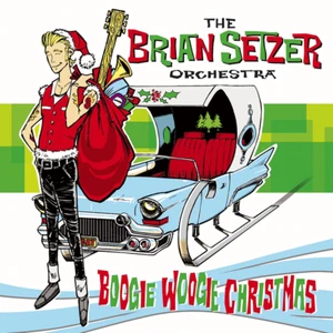 The Brian Setzer Orchestra ~ Boogie Woogie Christmas CD 2004 Surfdog Records - Picture 1 of 3