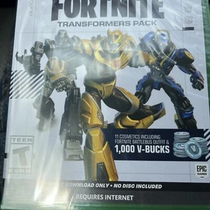 Fortnite Transformers Pack Add On Xbox Series X|S/Xbox One New & Sealed DLC ONLY - Picture 1 of 1