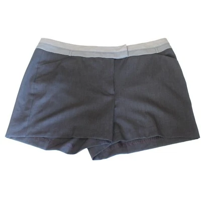 Pantalones Cortos Worthington Gris Pizarra Cintura Cosida Ajuste Moderno Talla 18 Nuevos  Foto 1 de 2