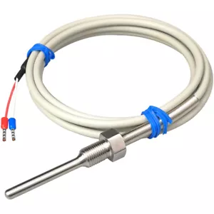 Stainless steel waterproof fixed thread NTC5K/10K/50K thermistor PVC cable - Picture 1 of 1
