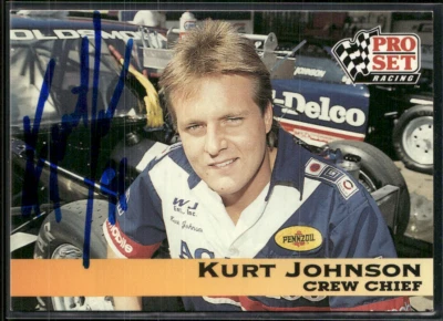 Kurt Johnson Signed 1992 Pro Set IP Auto #147 - Image 1 of 2