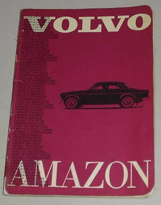 Istruzioni Per L'Uso / Manuale Volvo Amazon P120 Di 1963 (Svedese) - Foto 1 di 1