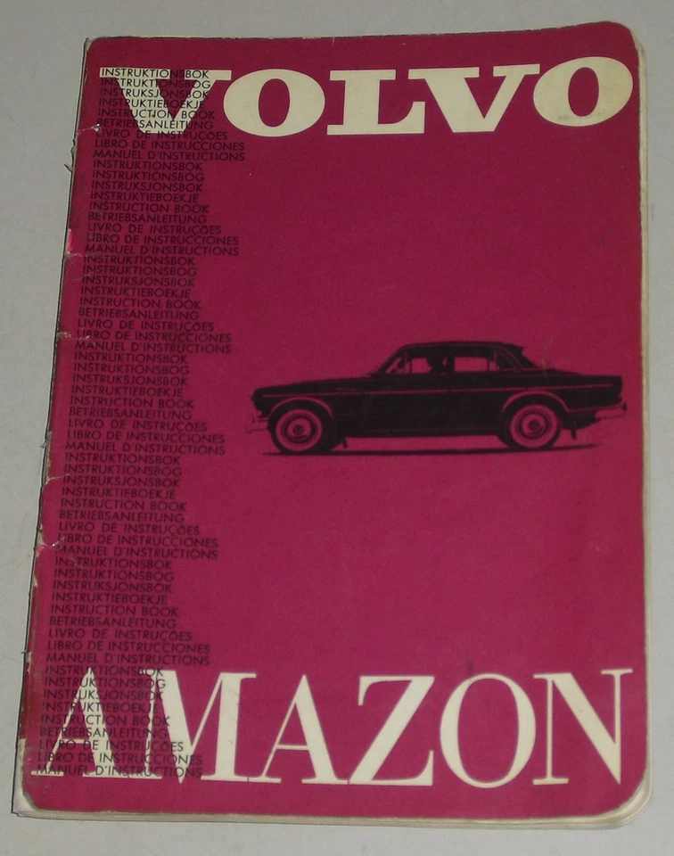 Istruzioni Per L'Uso / Manuale Volvo Amazon P120 Di 1963 (Svedese) - Immagine 1 di 1