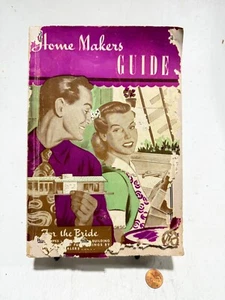 Vintage Hausmacher Anleitung für neue Bräute, Hausfrau Anleitung, Rezepte - Bild 1 von 4