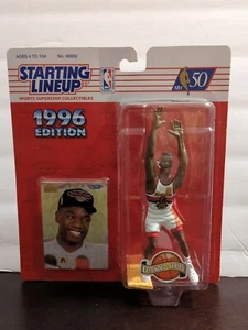 1996 Starting Lineup Extended Series, "Dikembe Mutombo", Atlanta Hawks - NEW - Picture 1 of 10