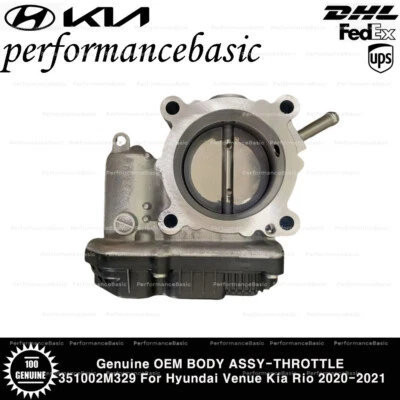 GENUINO OEM CARROCERÍA CONJUNTO-ACELERADOR 351002M329 para Hyundai Venue Kia Rio 2020-2021 Foto 1 de 3